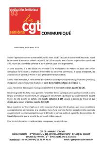 tract cgt violence st denis